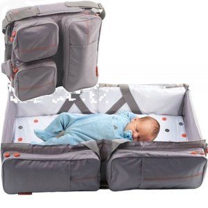 Deltababy portable changer, many pockets baby accesory